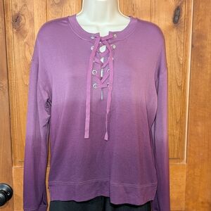 MUDD Lace-Up Women's‎ Top